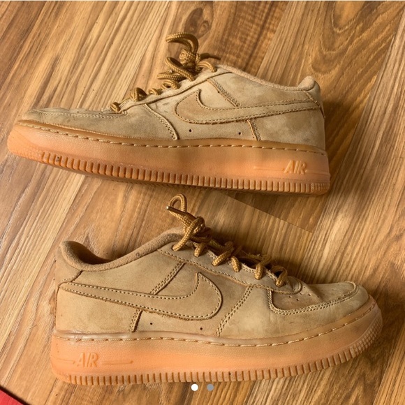wheat colored air force ones